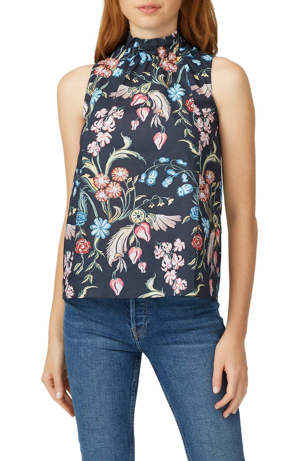 Printed High Neck Top by Peter Pilotto 2