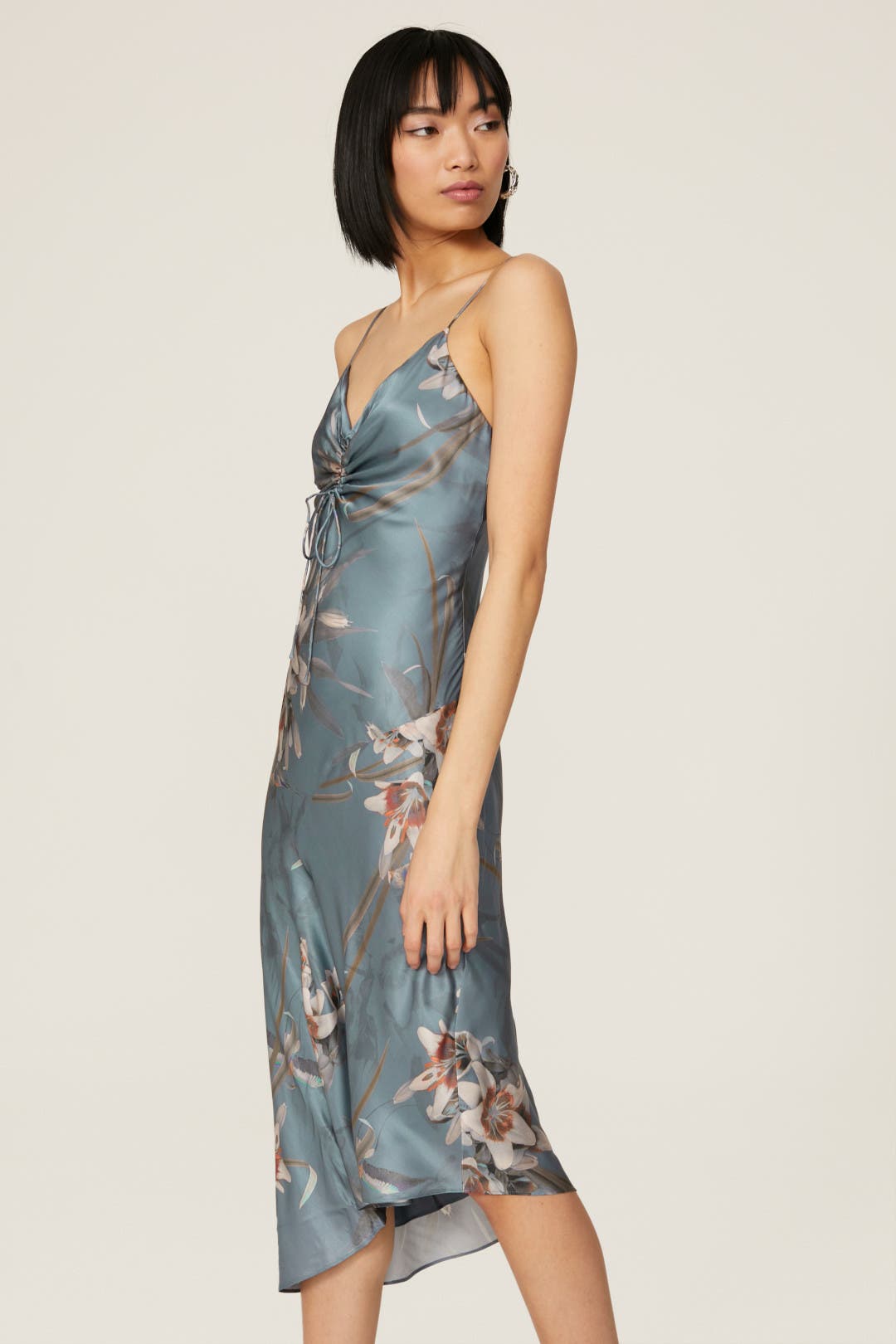 Alexia Kuroyuri Silk Dress by AllSaints | Rent the Runway