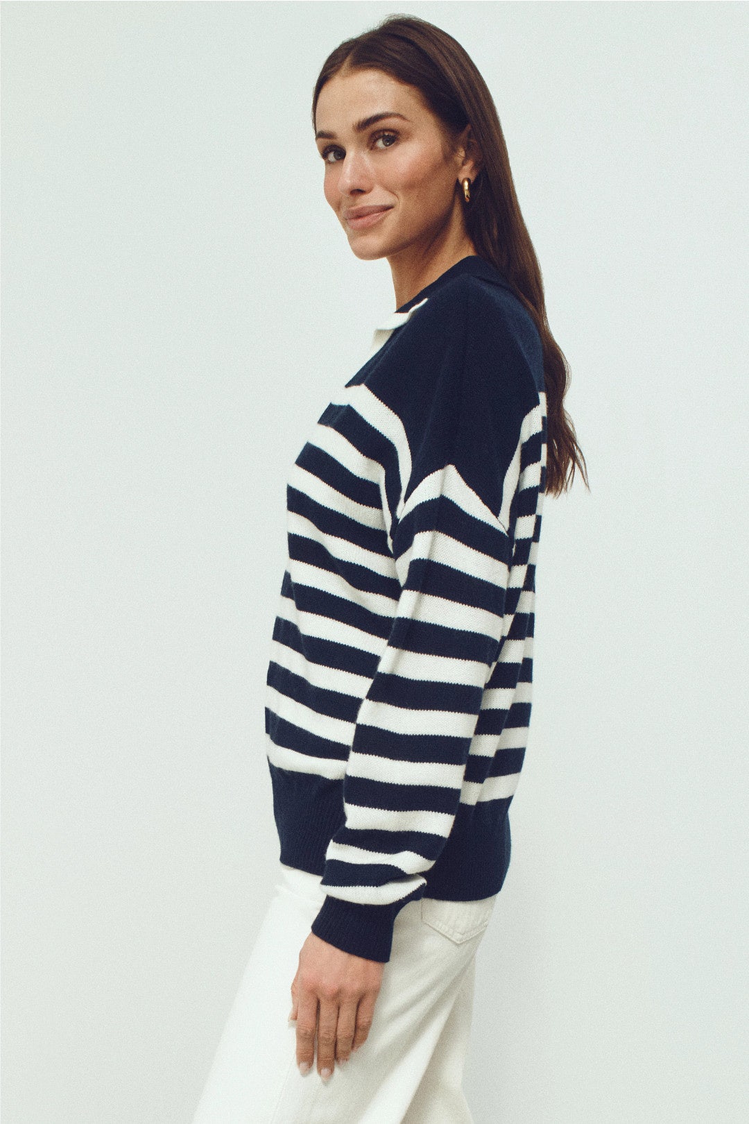 Long Sleeve Polo Sweater by Toccin 2