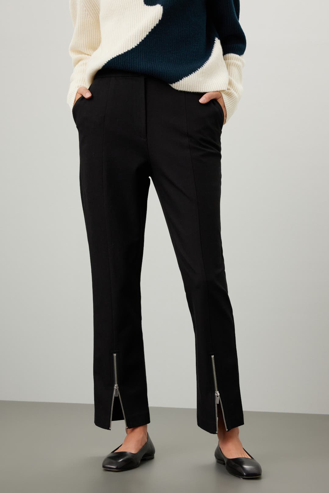 Zipper Split Hem Pants by Derek Lam 10 Crosby x RTR | Rent the Runway