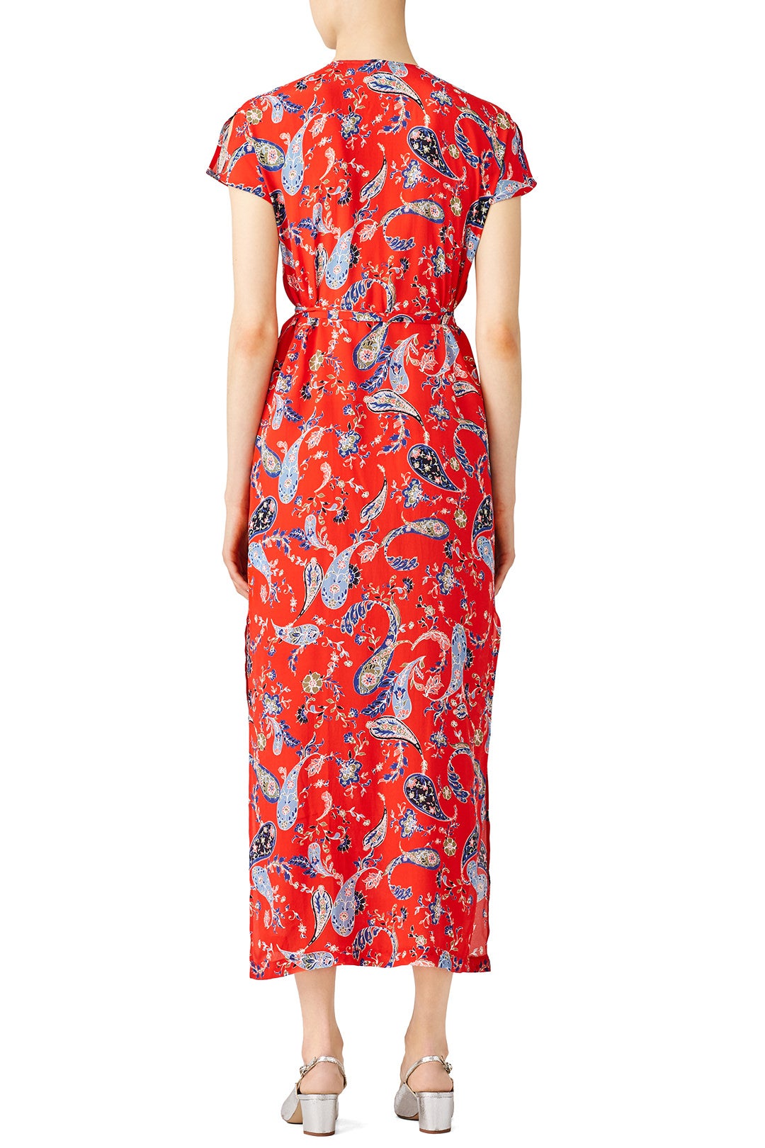 Sidney Printed Wrap Maxi by Greylin 1