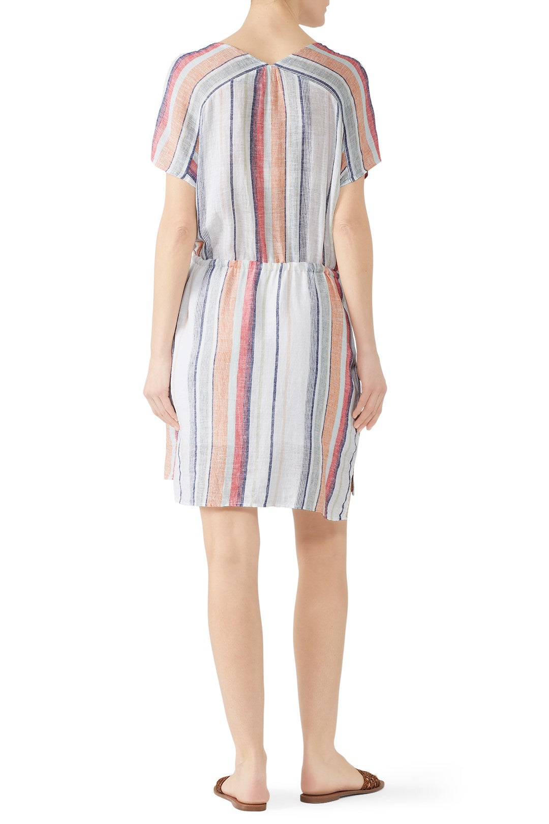 Multi Striped Wren Dress by Rails 2