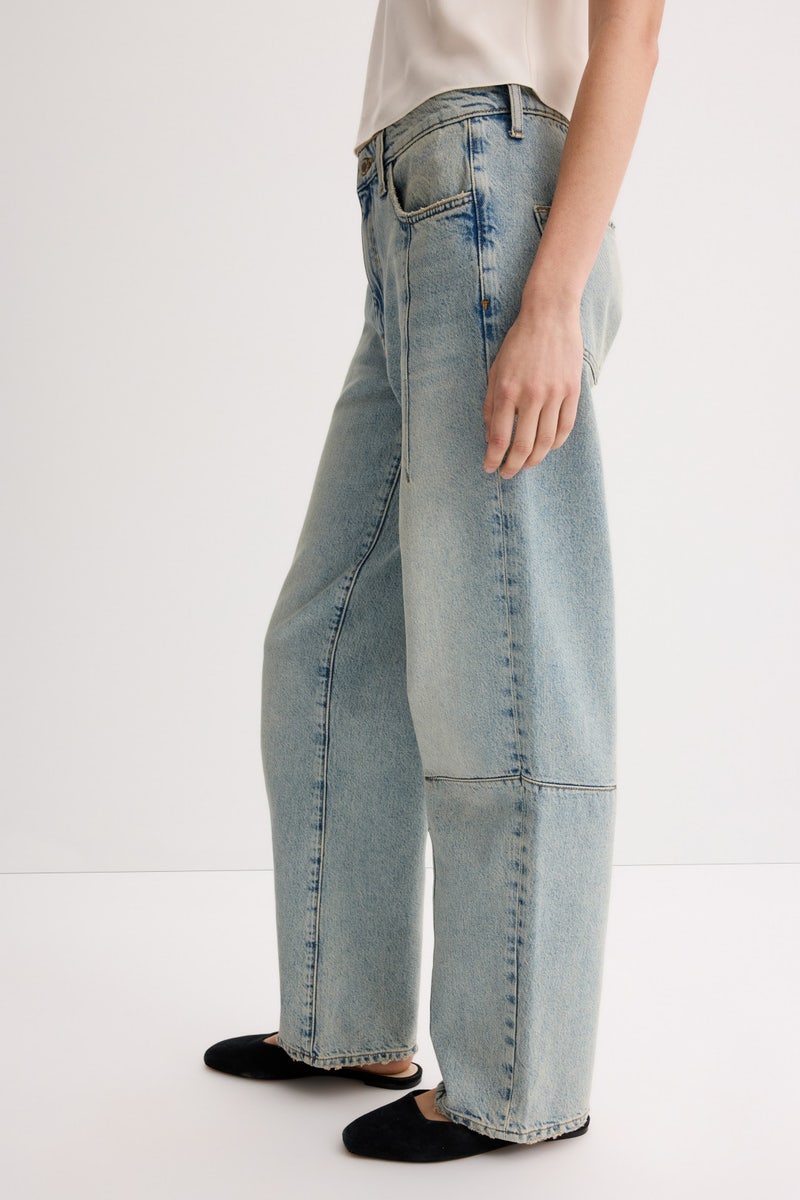 Goldie Mid-Rise Darted Straight Leg Jeans by Triarchy - Photo 1