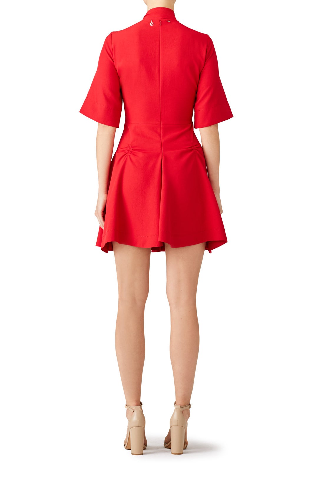 Lace Up Canvas Dress by Carven 1