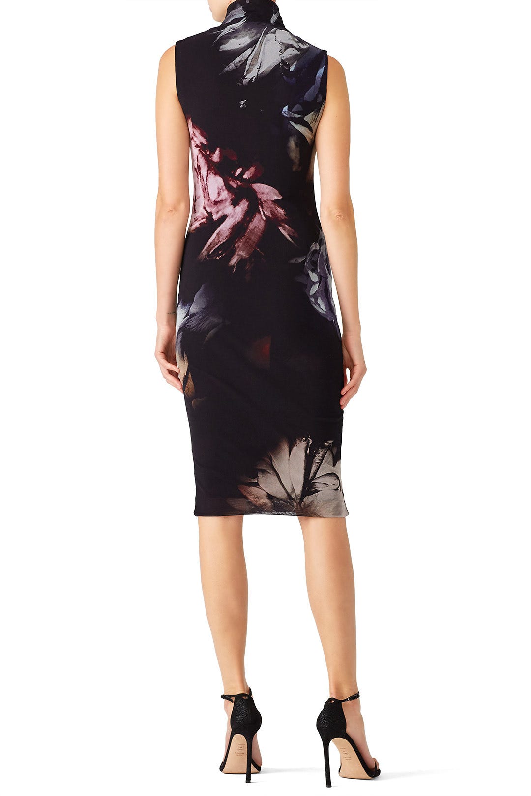 Floral Mockneck Sheath by Fuzzi 2