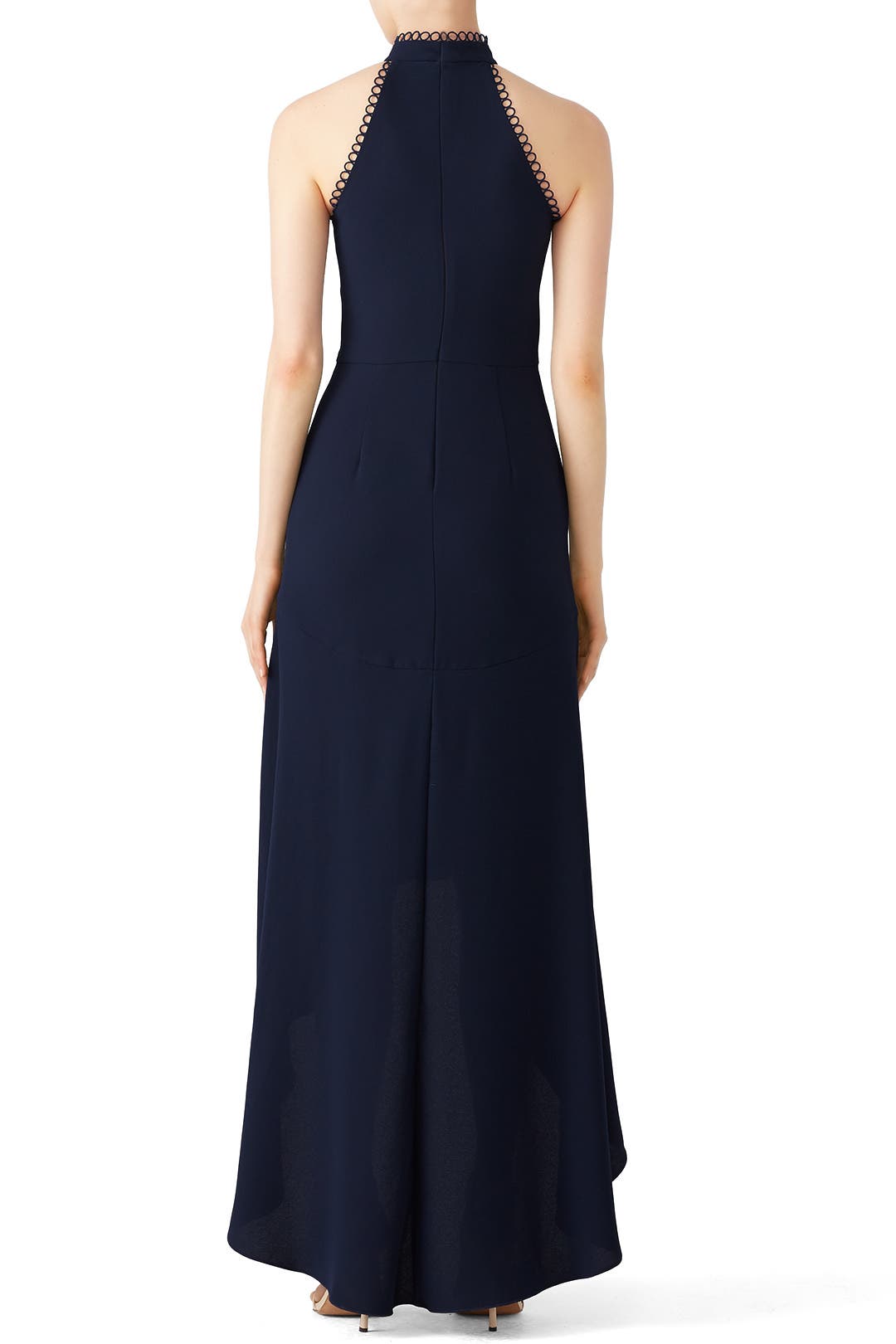 Navy Love No One Gown by ML Monique Lhuillier | Rent the Runway