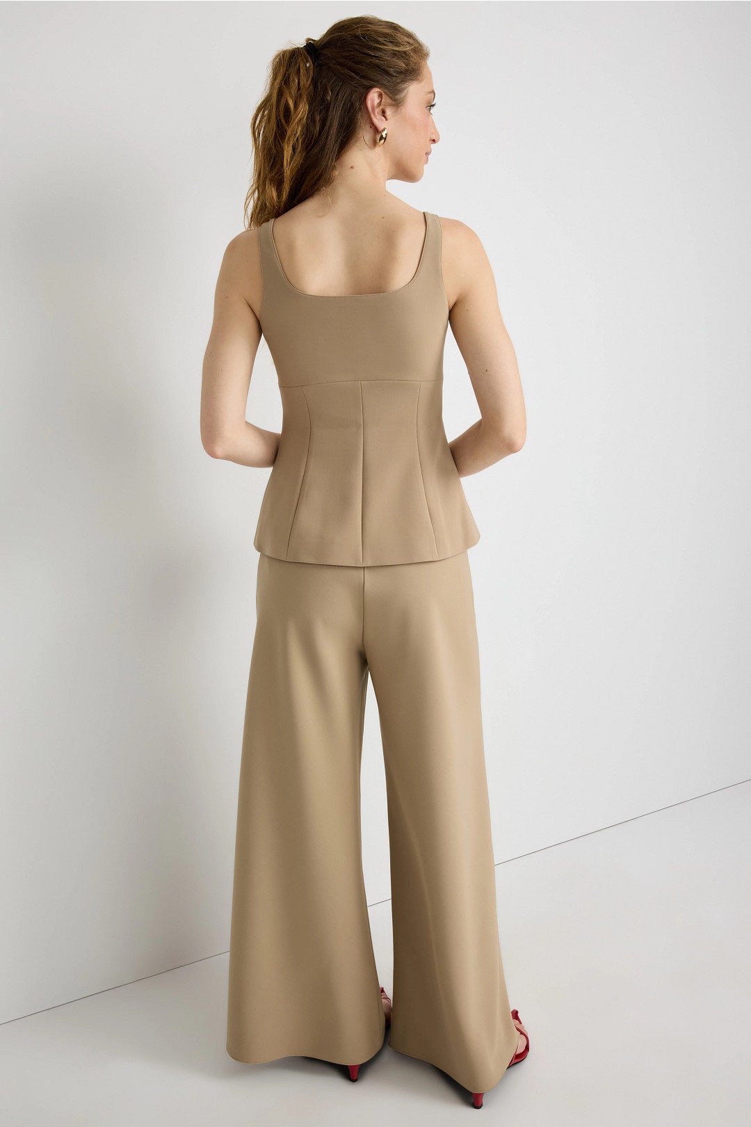 Wide Leg Twill Pants by Rosetta Getty x RTR 2