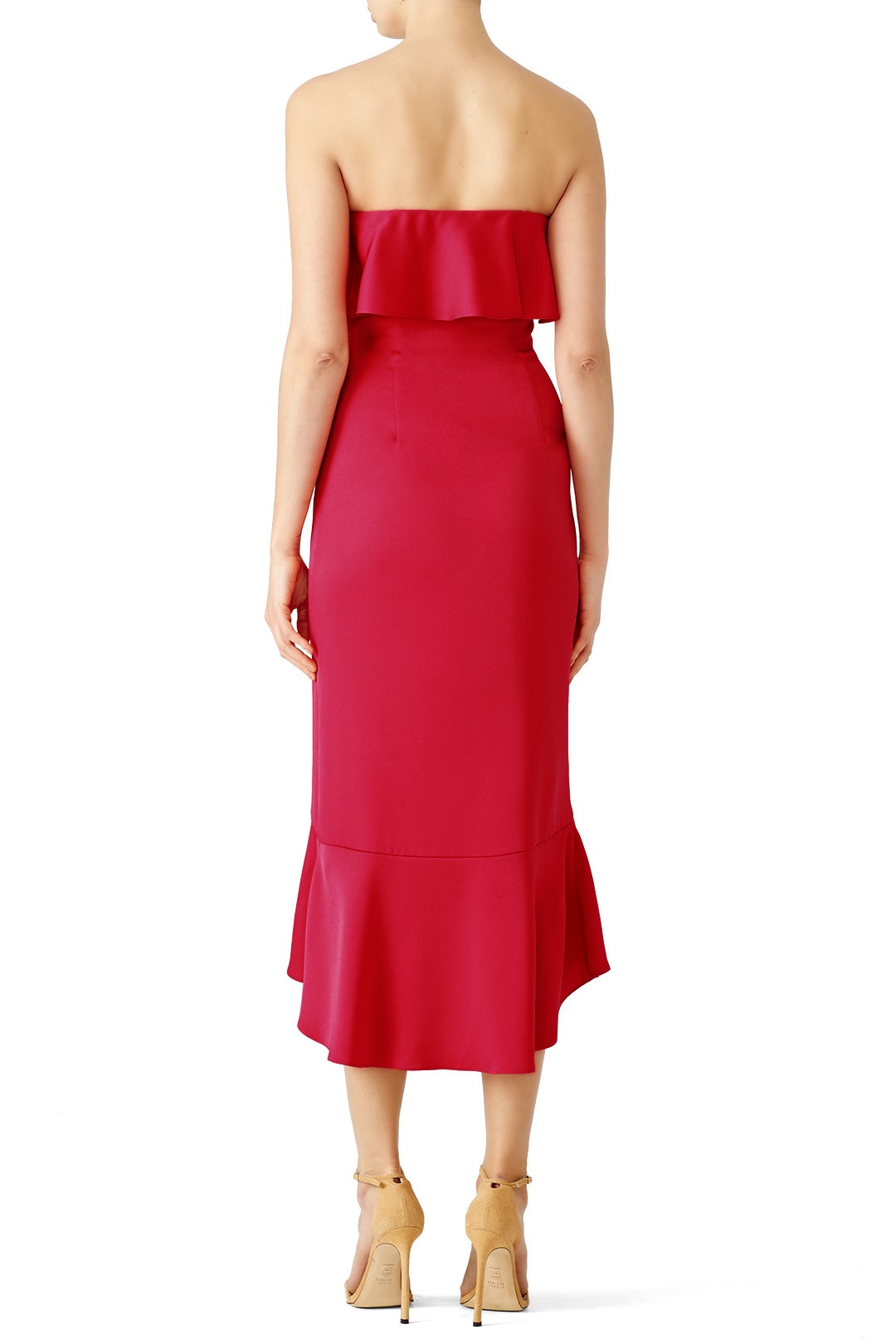 Pink Essie Midi Dress by Shoshanna 2