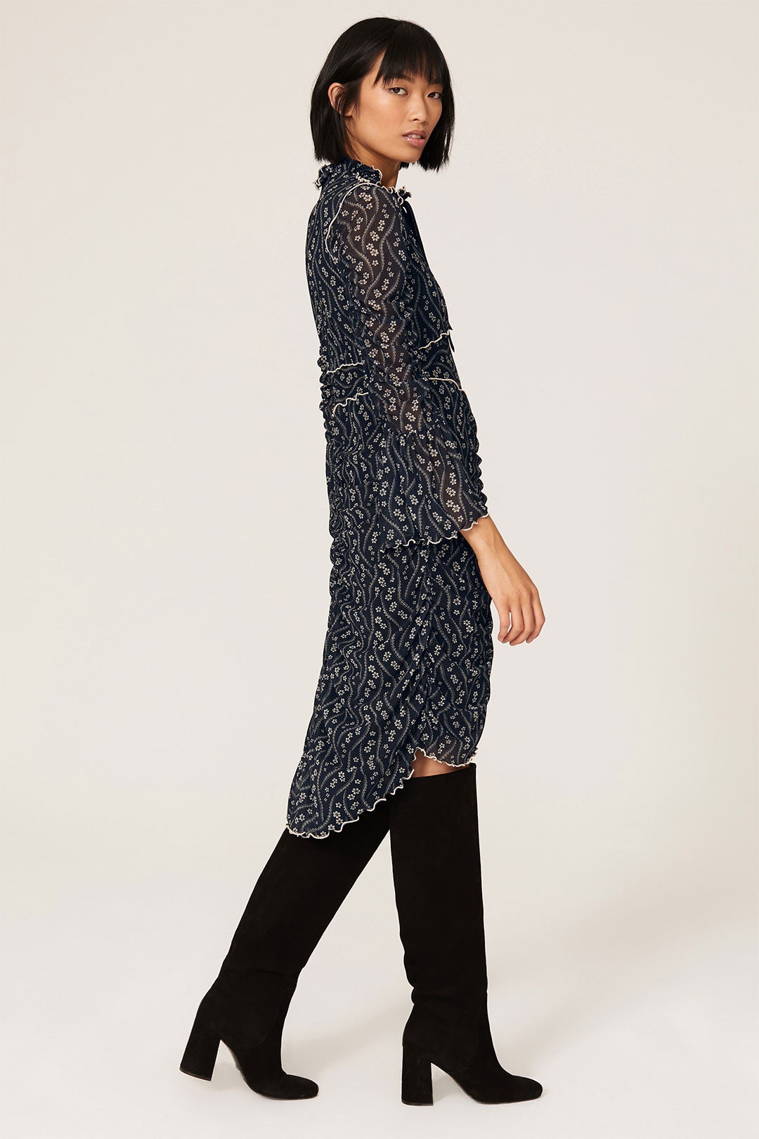 Posies Mesh Dress by Anna Sui 2