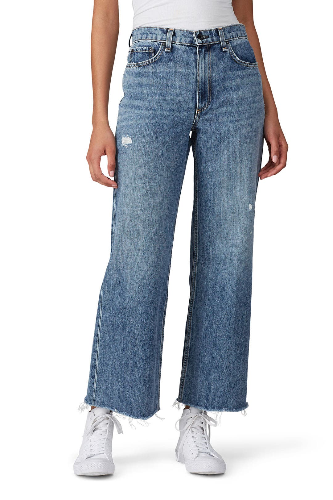 L'Appartement 【ASKK NY】CROPPED DENIM　レア ASKK NY Cropped Wide Leg Jeans - Chevelle – AJ's Clothing