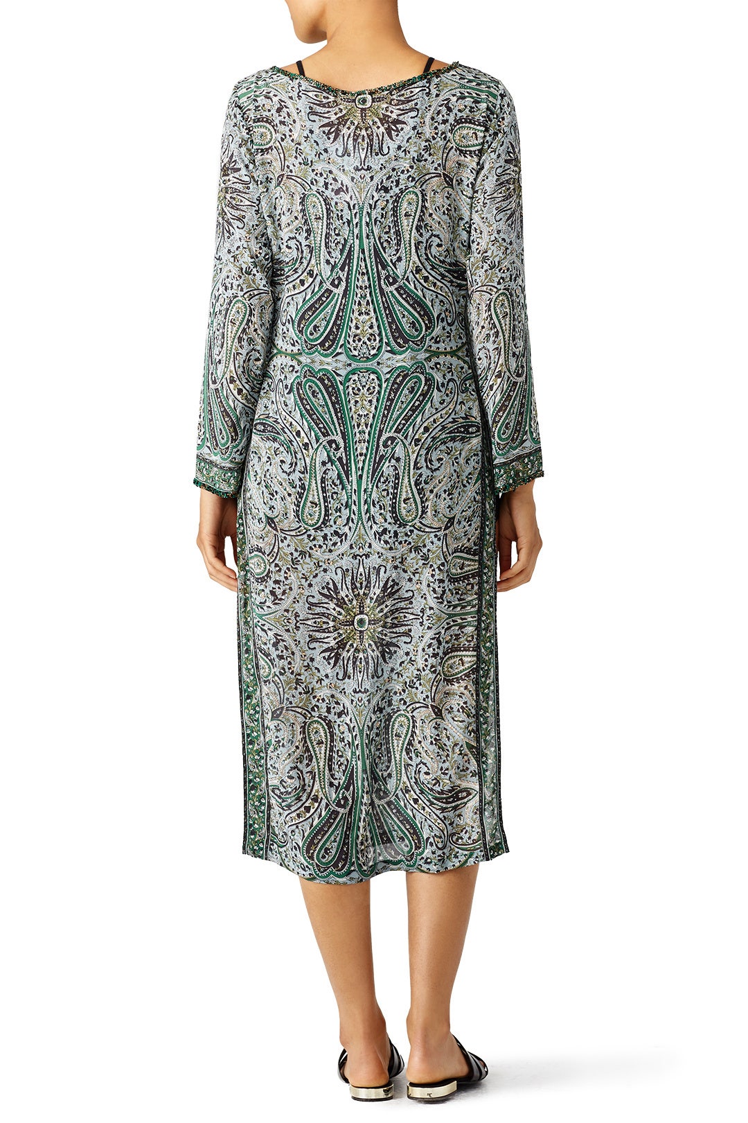 Emerald Paisley Tunic by CALYPSO St. Barth 1