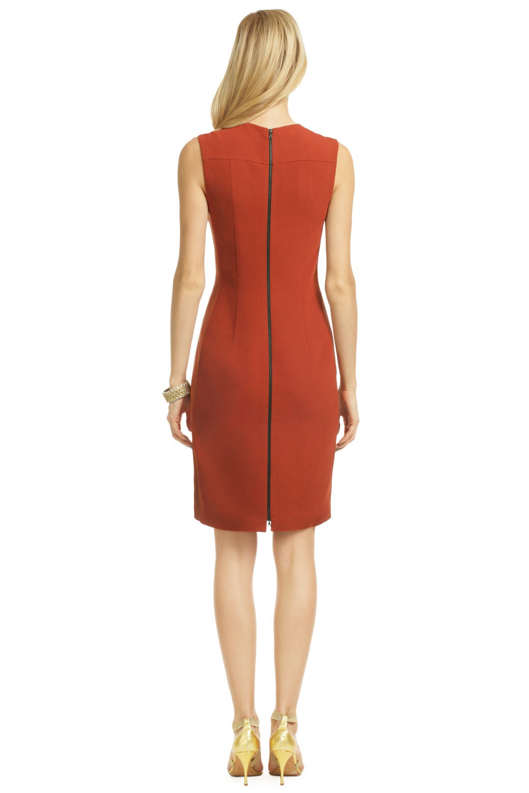 Construction Zone Sheath by Narciso Rodriguez 2