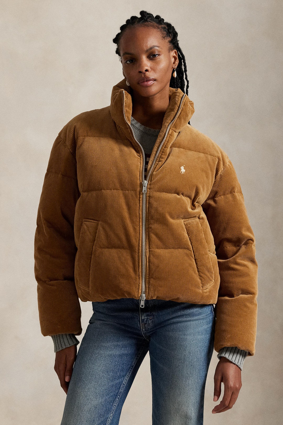 Corduroy Puffer Coat by Polo Ralph Lauren 1