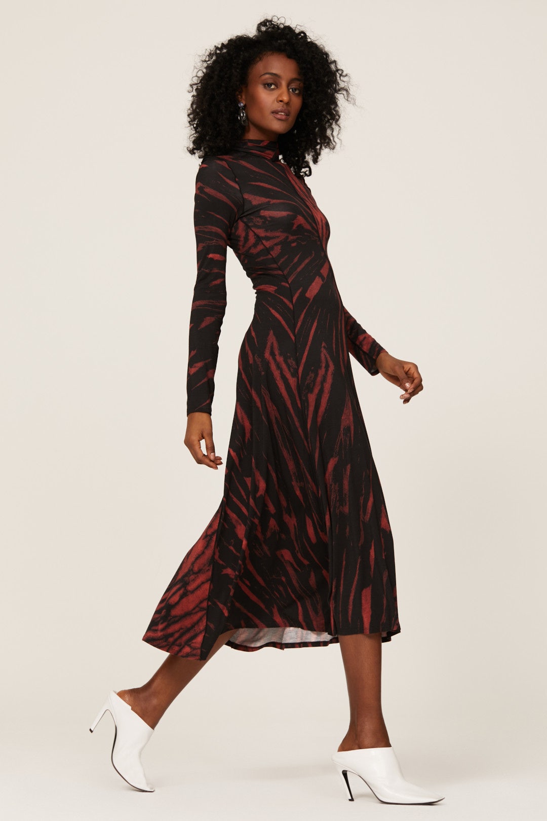 Spiral Tie Dye Jersey Dress by Proenza Schouler White Label 1