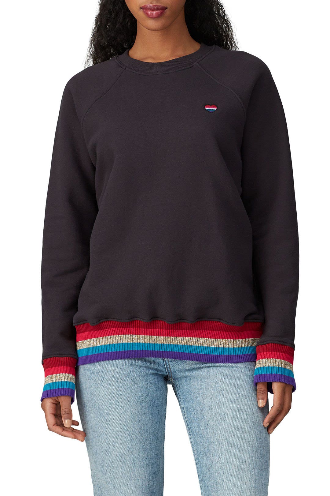 Rainbow Classic Sweatshirt by Spiritual Gangster 1
