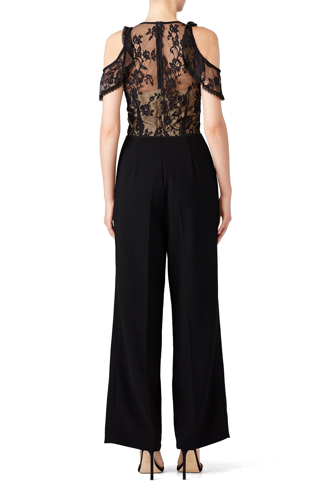 Black Lace Jumpsuit by Slate & Willow 1
