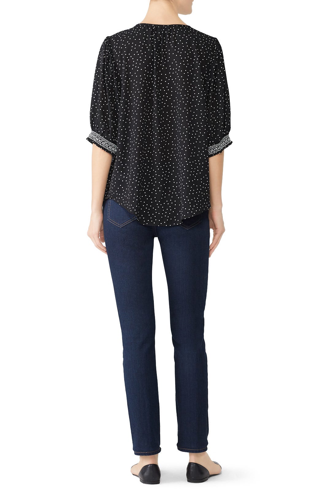 Valerie Button Down Top by B Collection by Bobeau 1