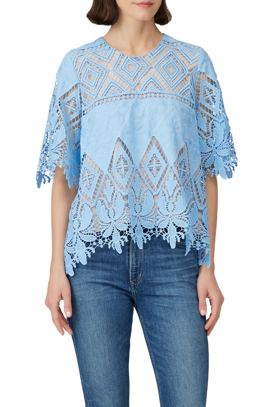 Blue Fawn Top by Hunter Bell 1