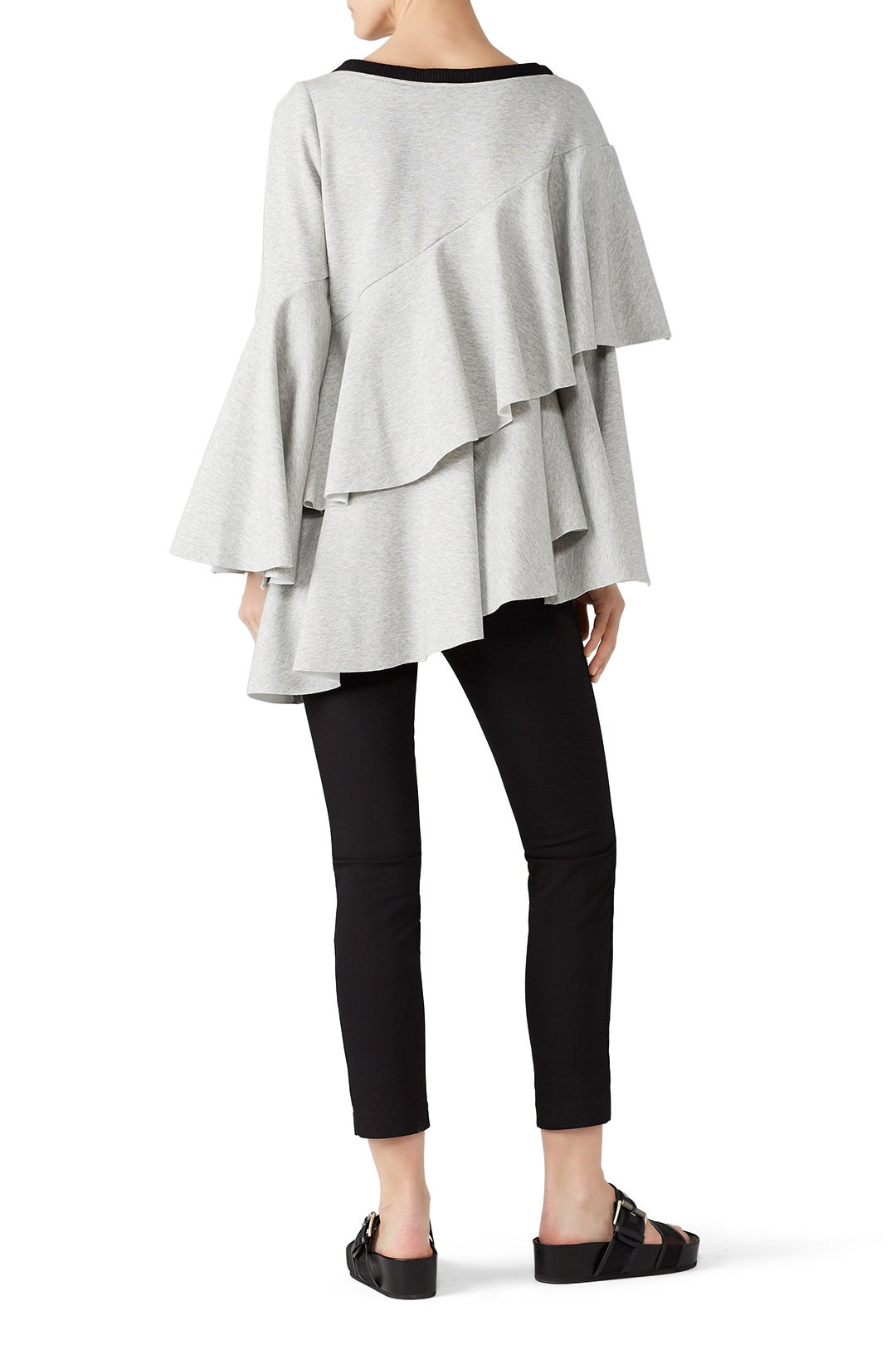 Yuka Layered Sweatshirt by Osman 1