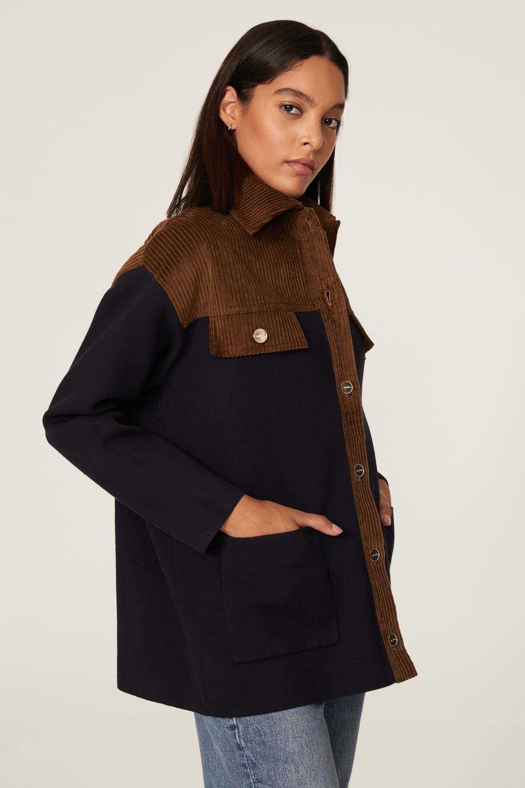 Sandro サンドロ　ジャケット　バーシティ Zip-Up Varsity Jacket - Jackets & Coats - Sandro-paris.com