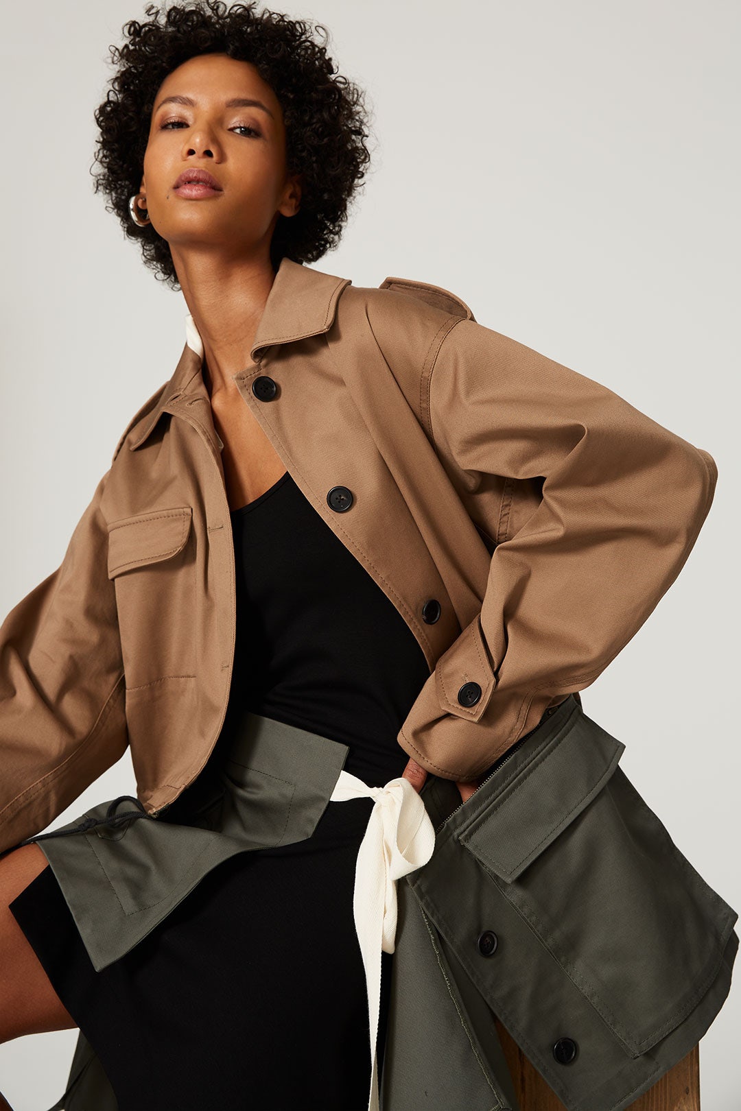 Zip Away Cargo Jacket by Monse 1