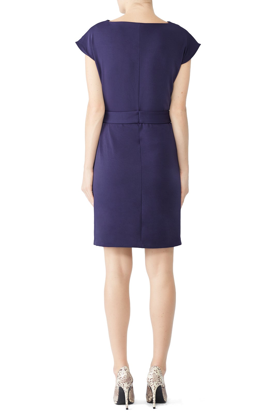 Navy Riverside Dress by Of Mercer 2