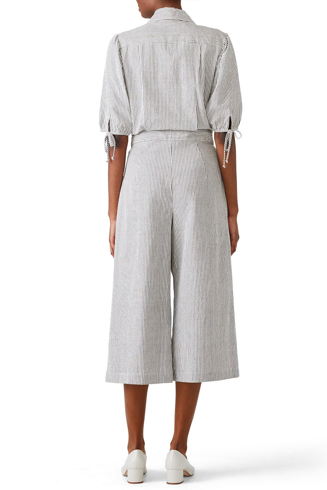 Shane Seersucker Jumpsuit by B Collection by Bobeau 1