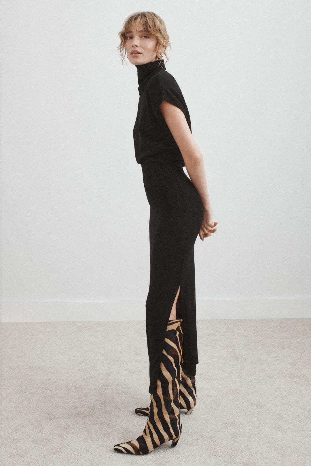 Natalie Knit Midi  Dress by Ramy Brook 1