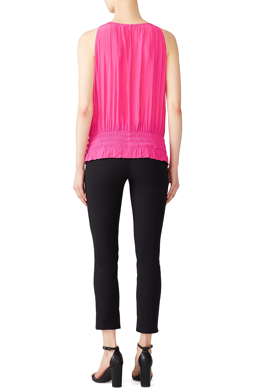 Pink Sleeveless Lauren Top by Ramy Brook 1
