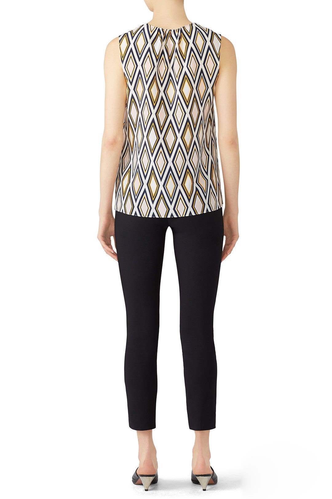 Printed Jess Top by Tory Burch 2