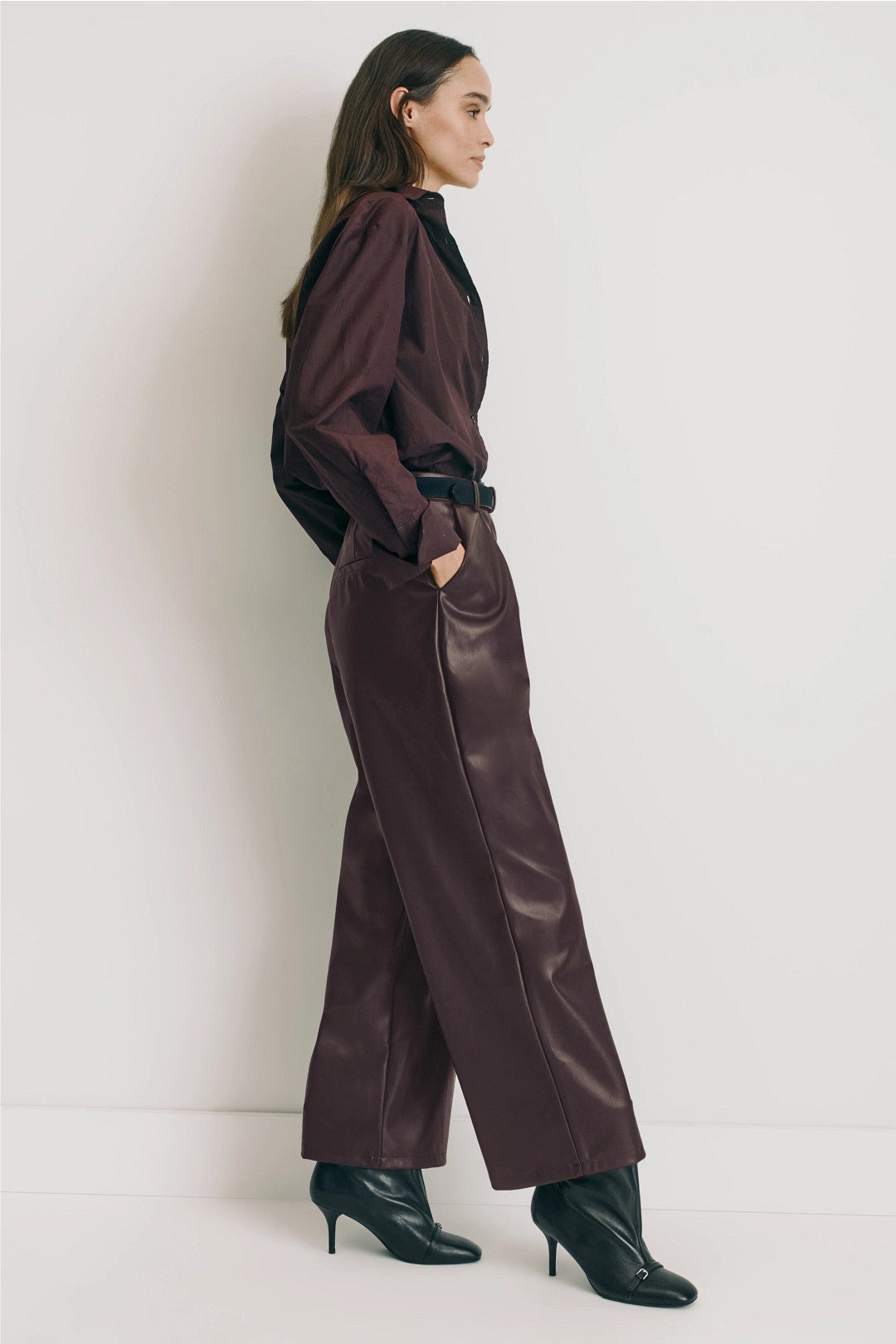 Finch Faux Leather Pants by ba&sh 1