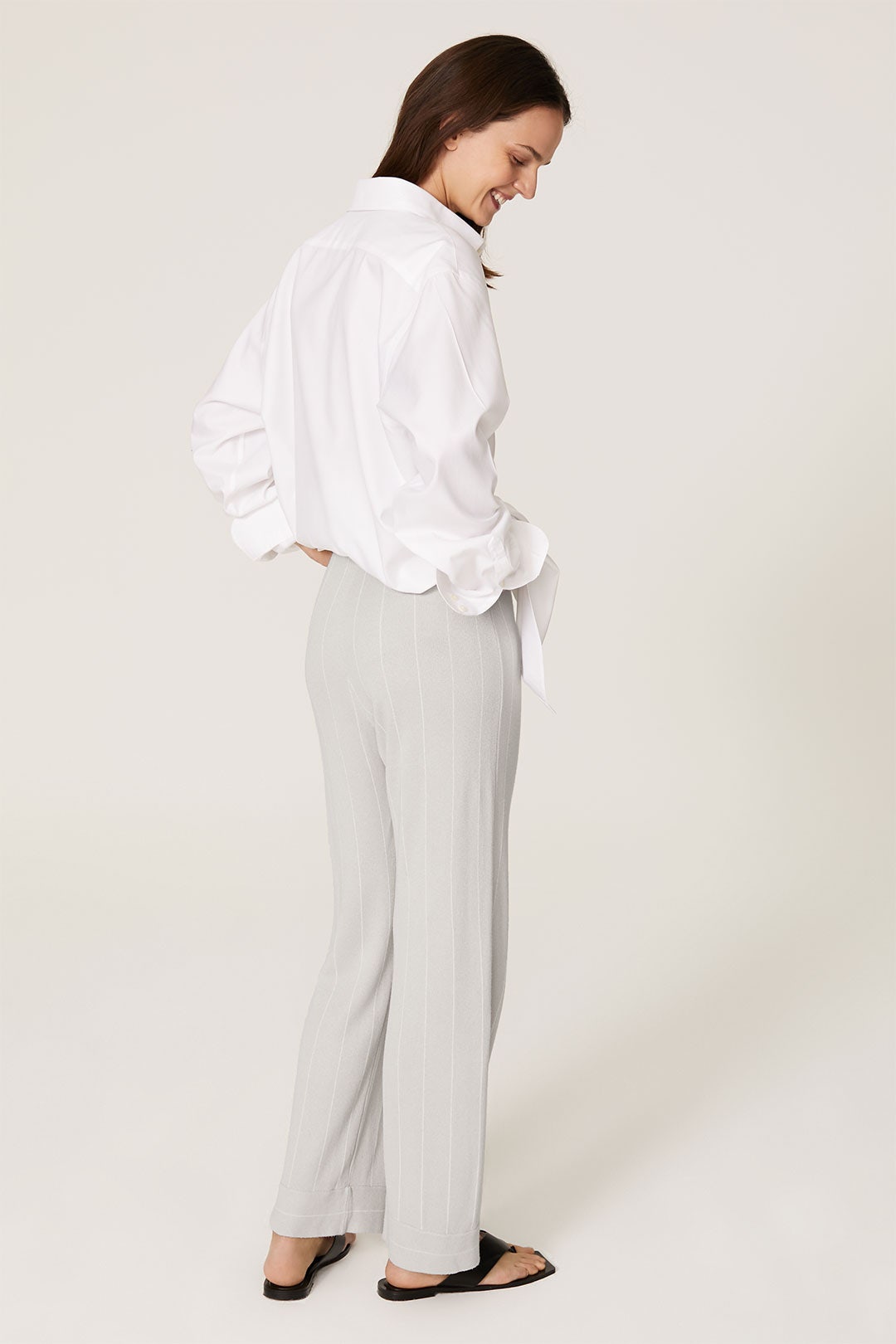 Grey Unstructured Pants by Club Monaco 2