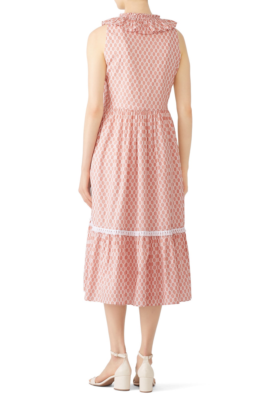 Arrow Stripe Ruffle Dress by kate spade new york 1