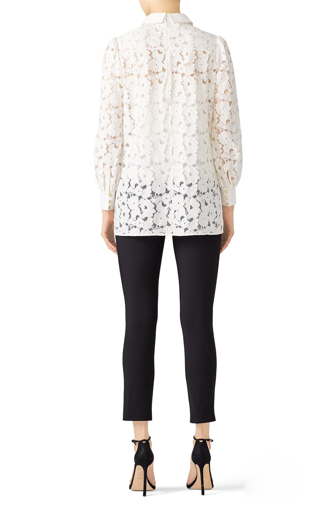 Sheer Lace Nicola Top by Rachel Zoe 1