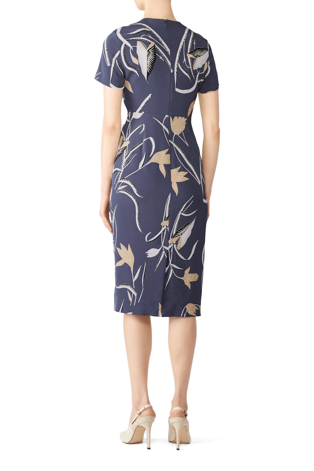 Granite Crew Neck Dress by Diane von Furstenberg 1