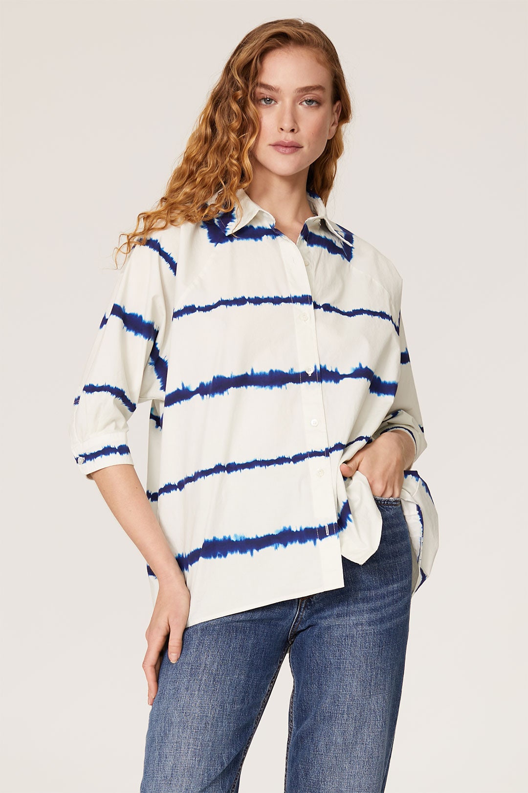 Shima Button Down by Natori 1