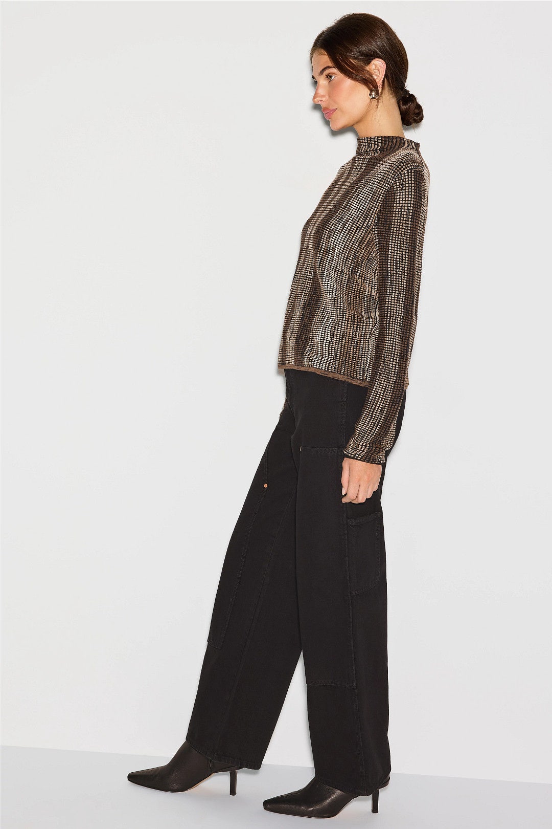 Ombre Pixel Knit Sweater by NIC + ZOE 1