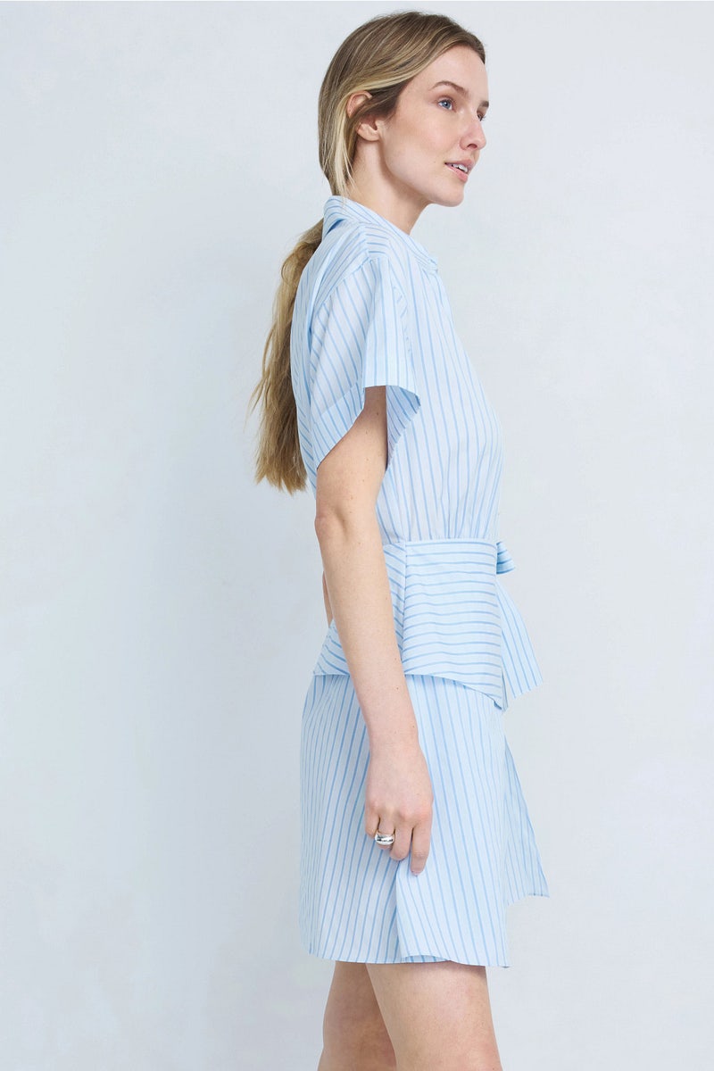 bcbg blue tulle dress Maje main image 0