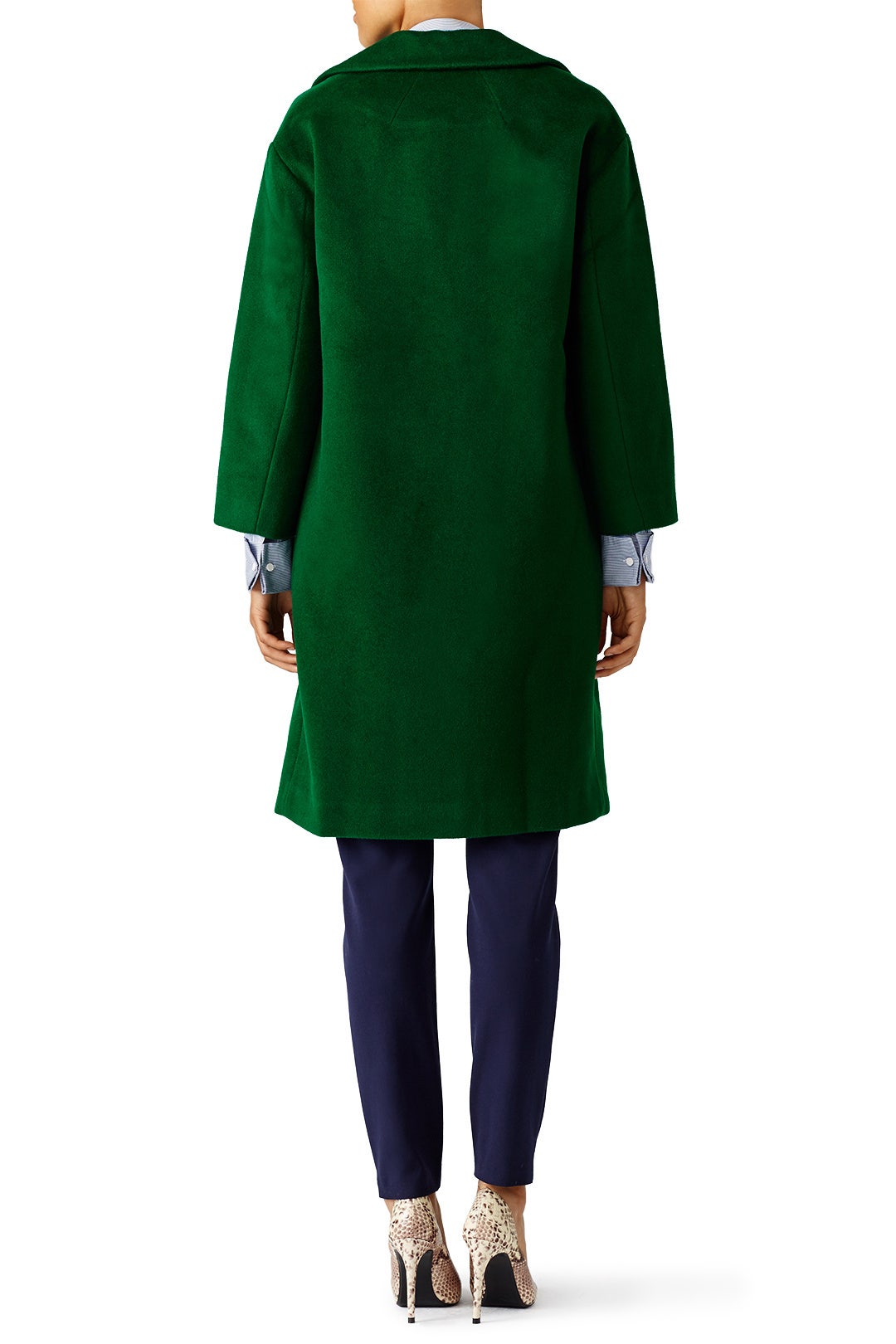 Forest Green Coco Coat by SALONI 1