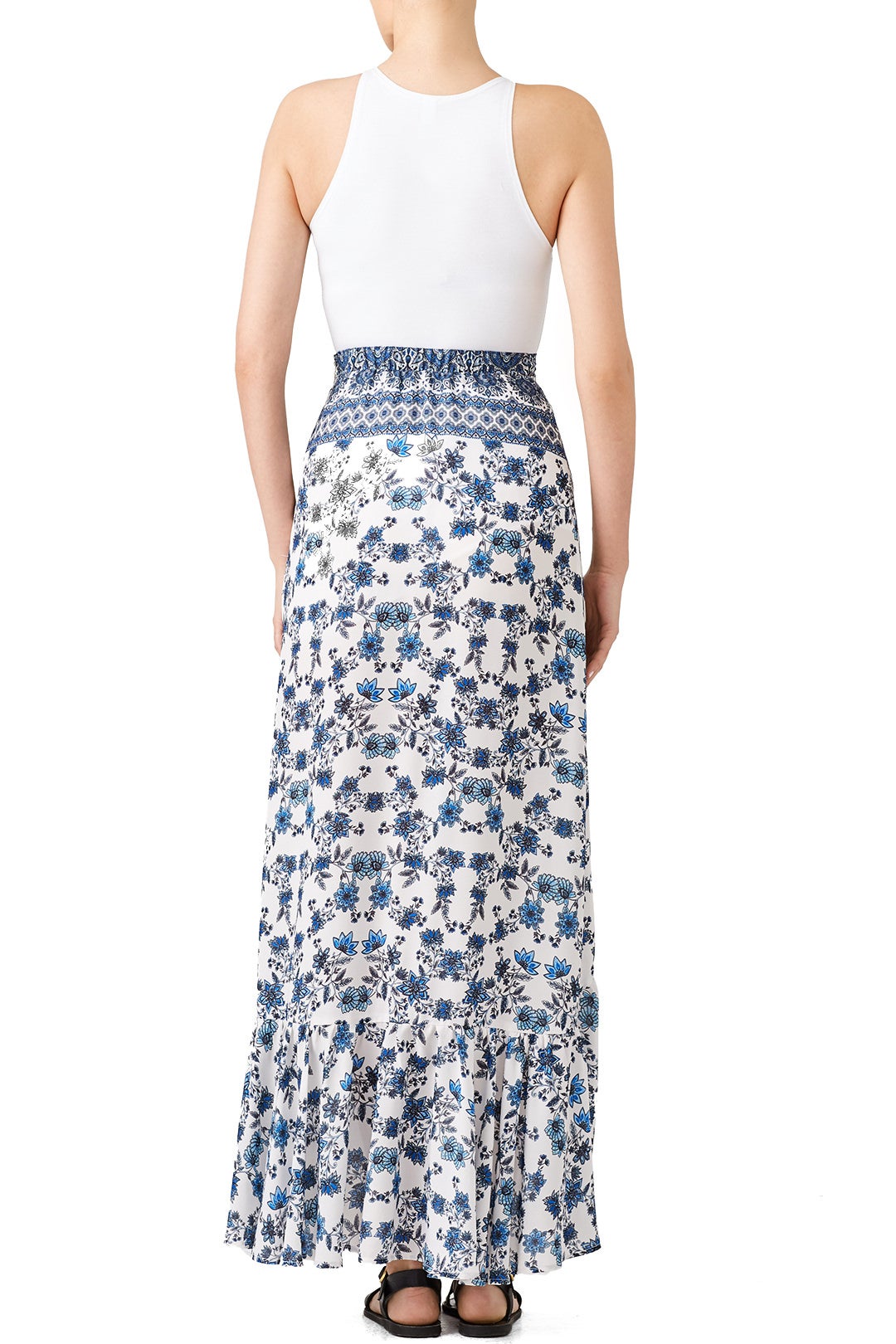 Floral Salsa Maxi Skirt by Show Me Your Mumu 2