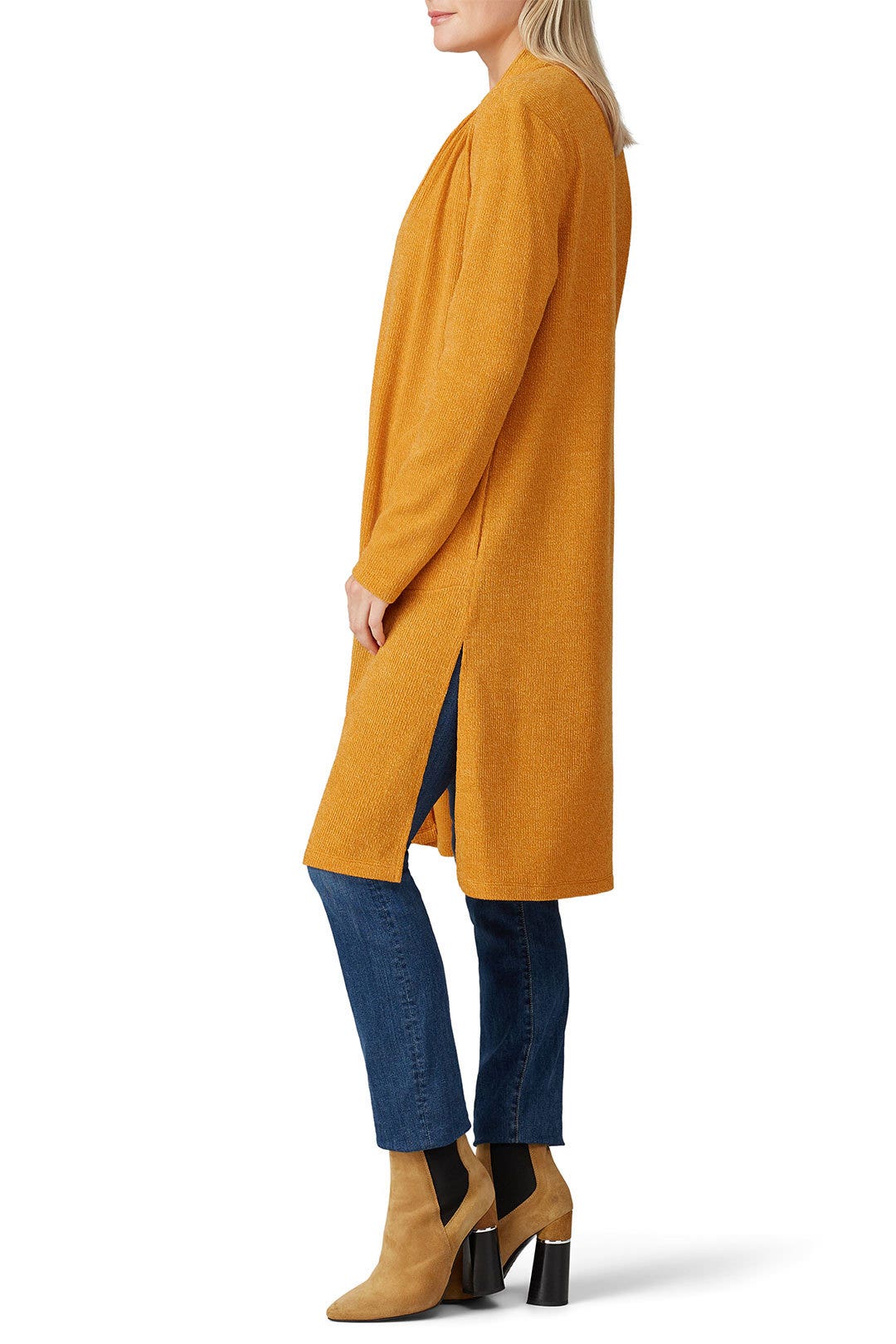 Blixen Long Cardigan by B Collection by Bobeau 2