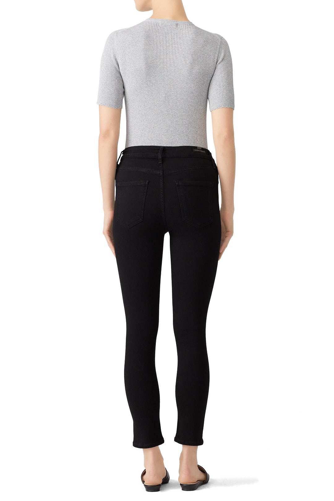 Black Rocket Crop Jeans by Citizens of Humanity 2