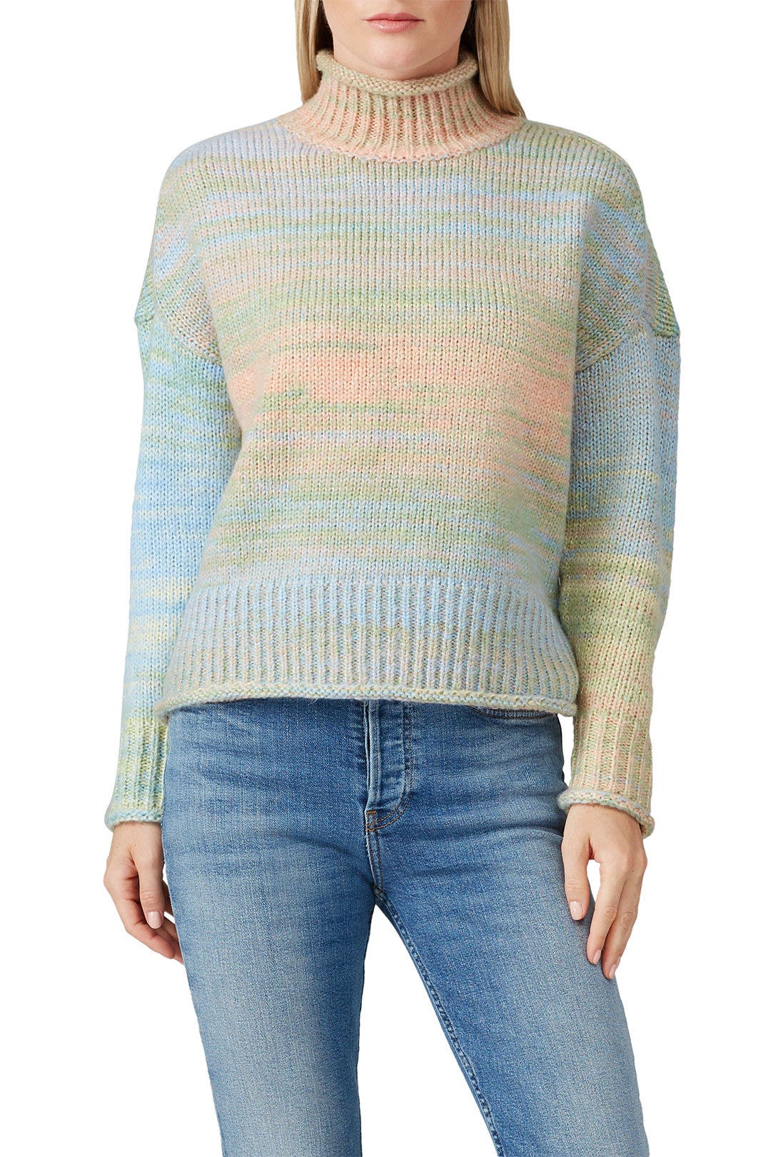 Space Dyed Turtleneck by 525 America 2