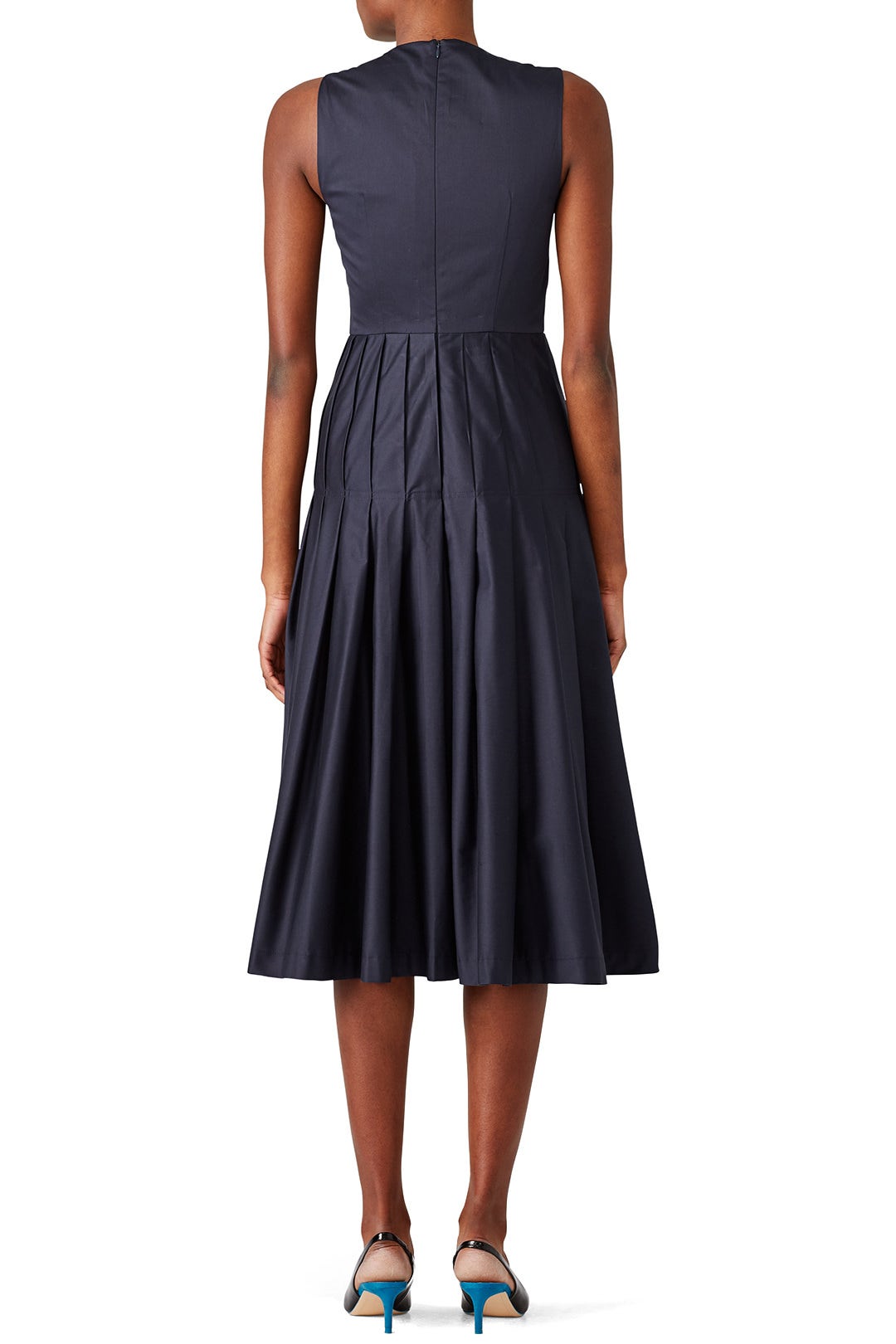 Navy Lianne Midi Dress by L.K. Bennett 2