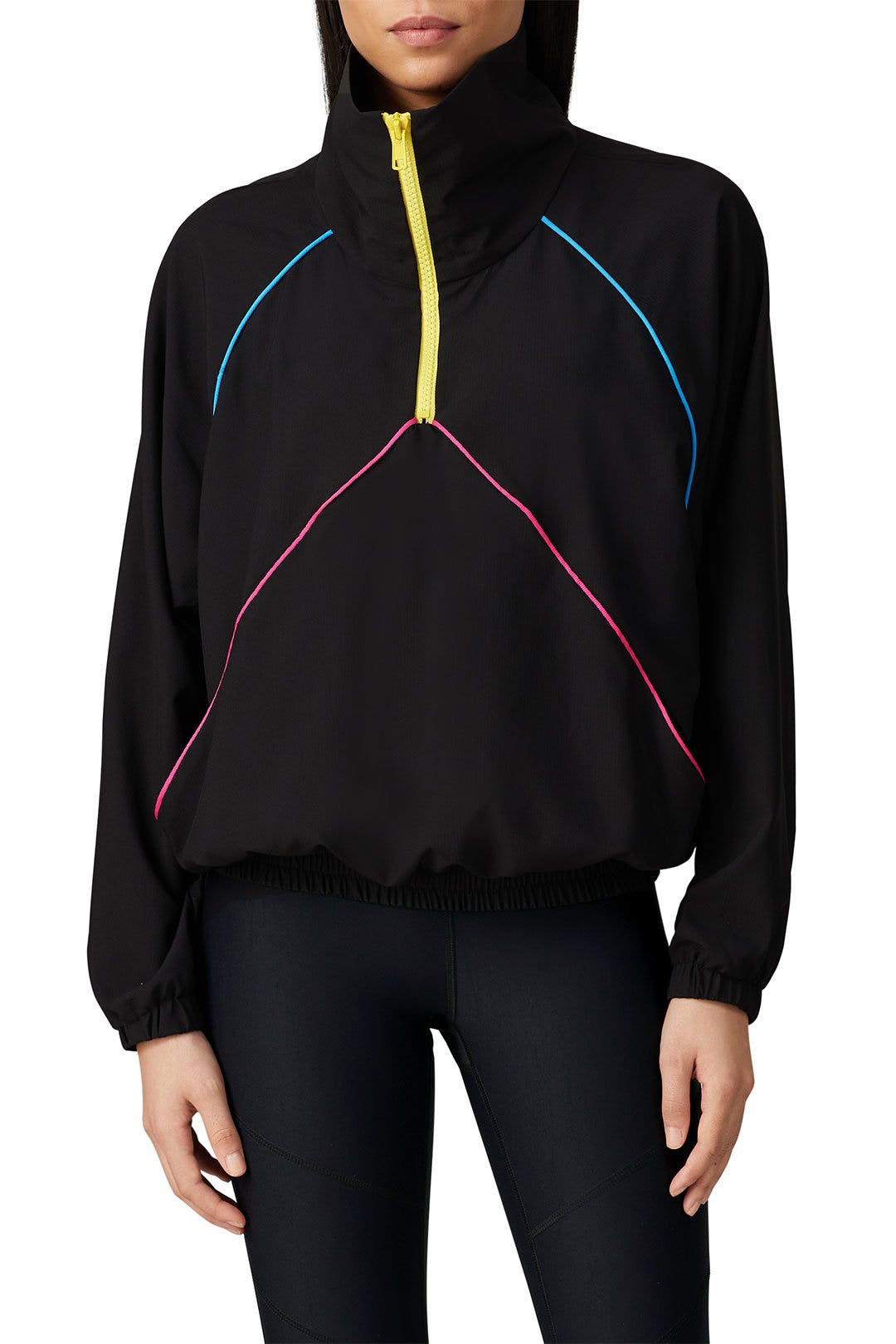 Windbreaker Quarter Zip Jacket by Terez 1