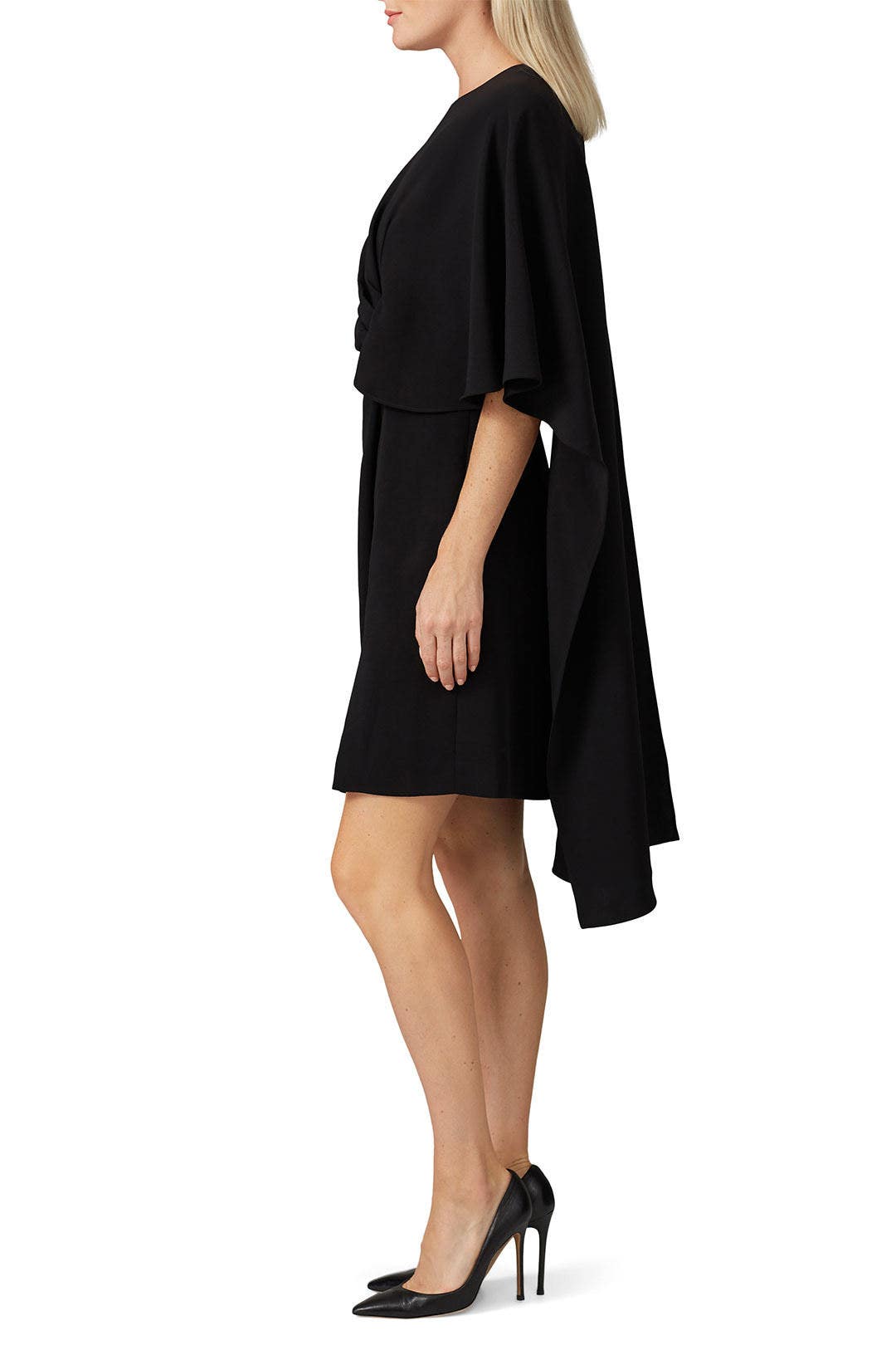 Black Cape Dress by Prabal Gurung x RTR 1