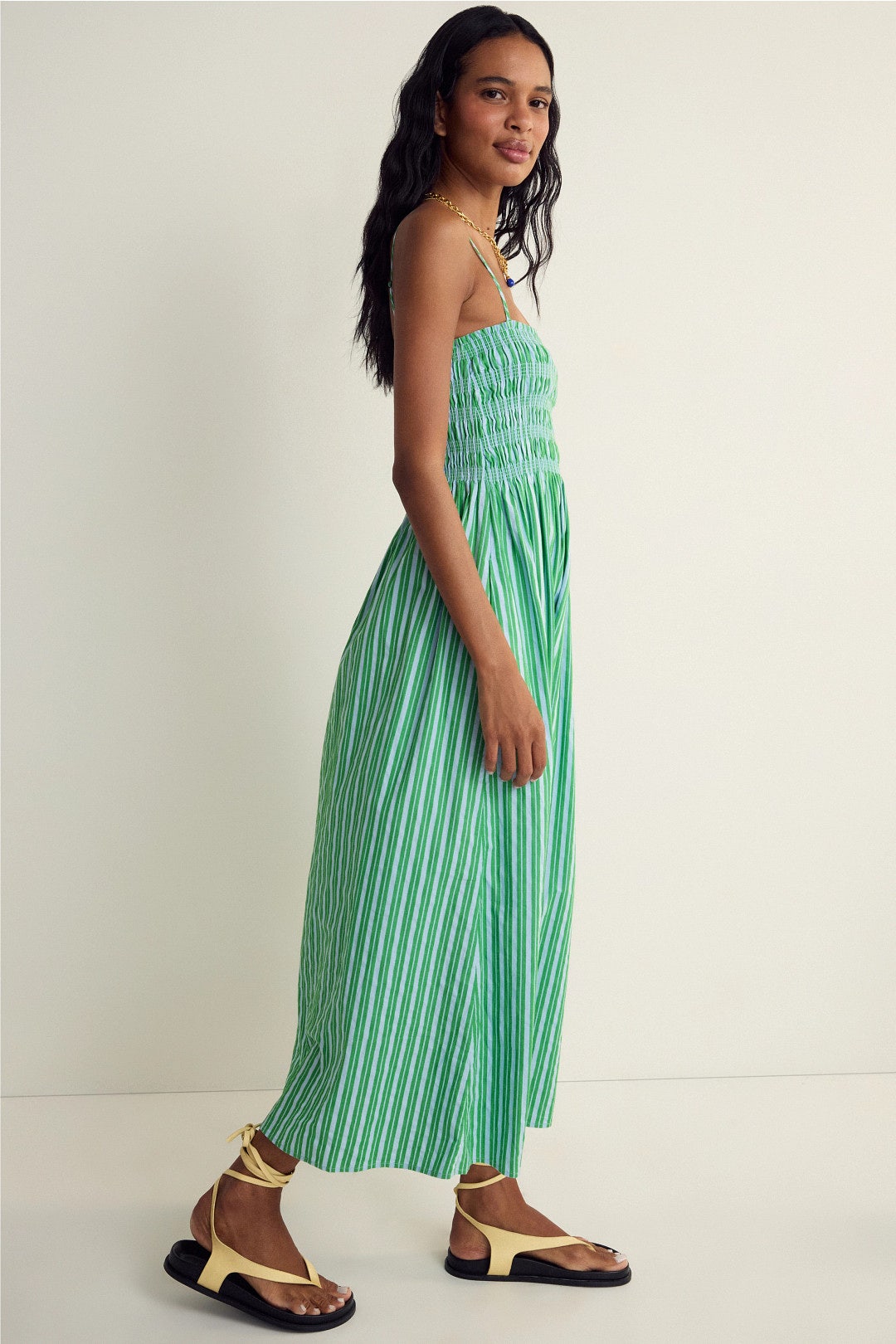 Bianca Striped Maxi Dress by PISTOLA | Rent the Runway