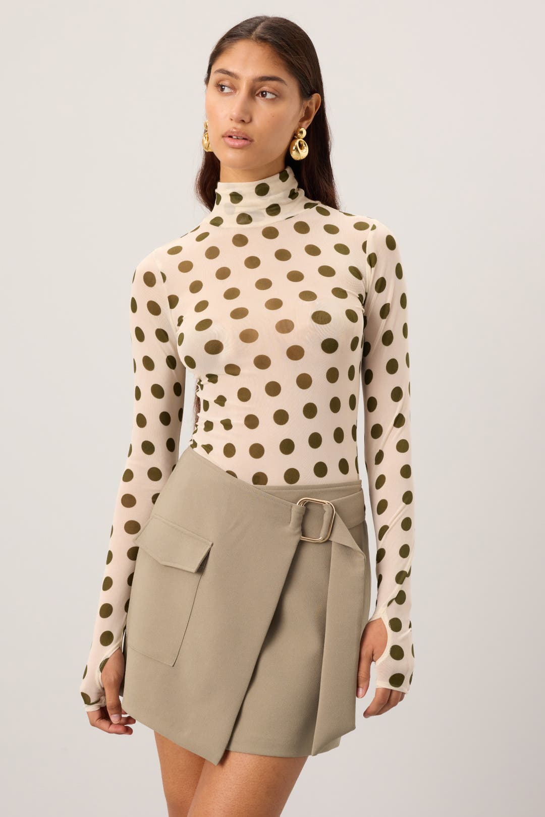 Zadie Turtleneck Long Sleeve Top by AFRM | Rent the Runway