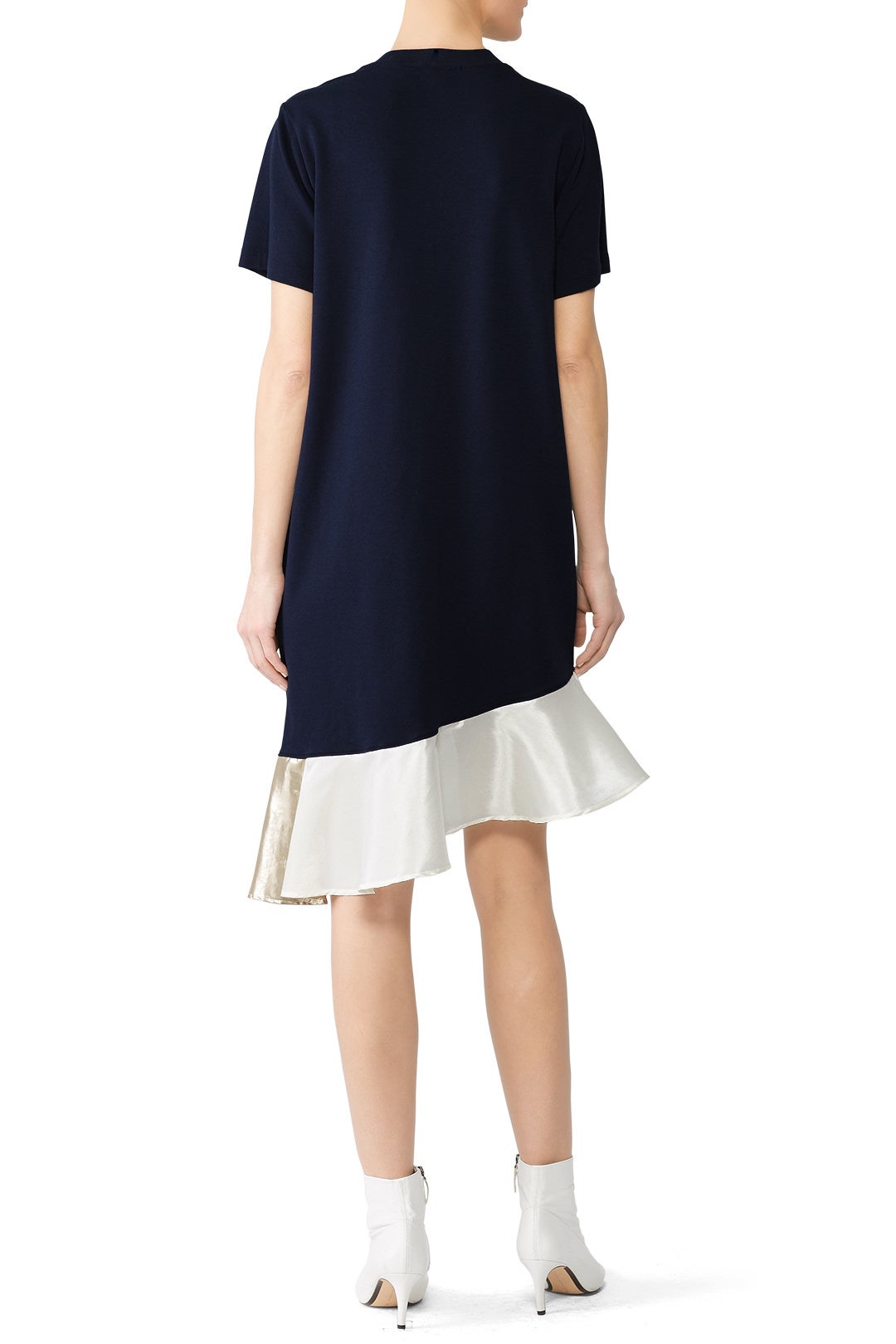 Metallic Hem Dress by Clu 2