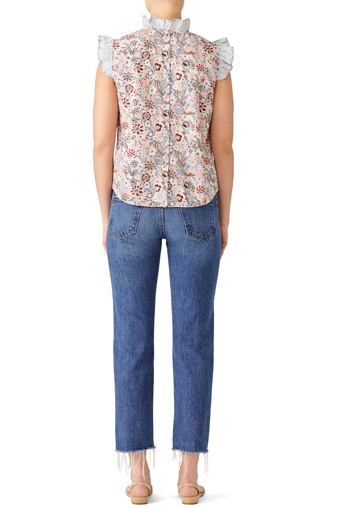 Ruffled Lotus Top by La Vie Rebecca Taylor 1